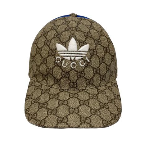 GUCCI グッチ ×アディダス キャップ 両ツバ 719406 GGスプリーム GUCCI グッチ ×アディダス キャップ 両ツバ 719406 GGスプリーム
