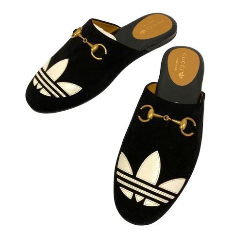 GUCCI（グッチ） 未使用品 ×アディダス adidas 702211 サンダル ホース 
