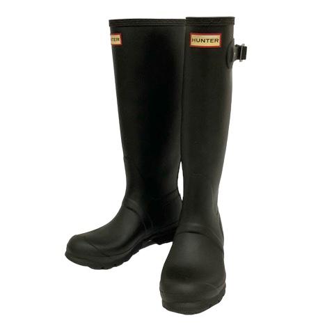 ハンター HUNTER W23499 レインシューズ 長靴 ワンポイントロゴ ロング 