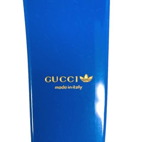 グッチ　アディダス　カチューシャ　ブルー　新品未使用 GUCCI 未使用品 グッチ ×アディダス adidas カチューシャ ヘア
