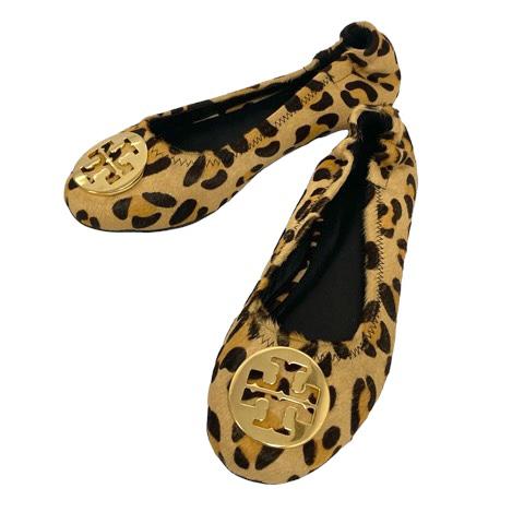 tory burch トリーバーチ　エナメルパンプス　バレーシューズ　レオパード tory burch トリーバーチエナメルパンプスバレーシューズレオパード
