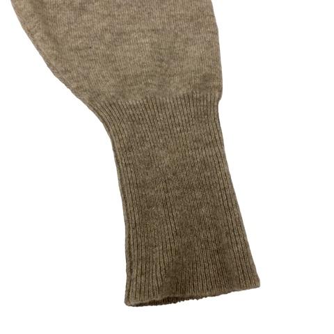 入手困難✨ エルマンノシェルビーノ 長袖ニット カシミヤ×ウール素材 ブラウン 入手困難✨ エルマンノシェルビーノ 長袖ニット カシミヤ×ウール