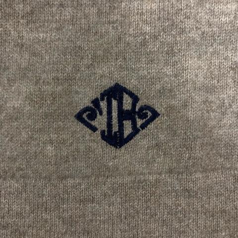 アンスクリア INSCRIRE ニット セーター タートルネック エルボー