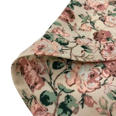 axes femme アクシーズファム ワンピース フレア Aライン 花柄