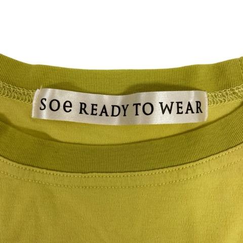 ソーイ soe ready to wear カットソー 半袖 クルーネック 無地 