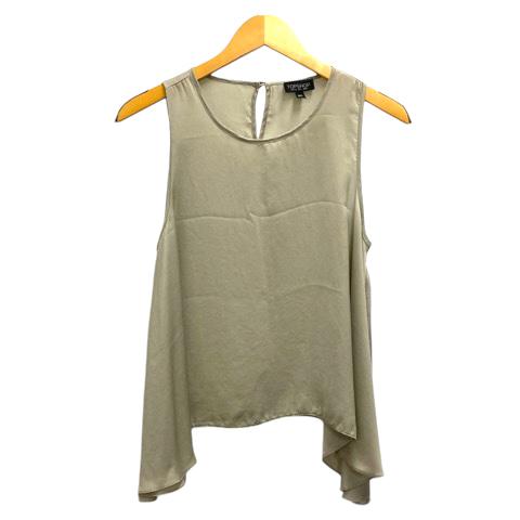 トップショップ TOPSHOP ノースリーブ カットソー フレア 