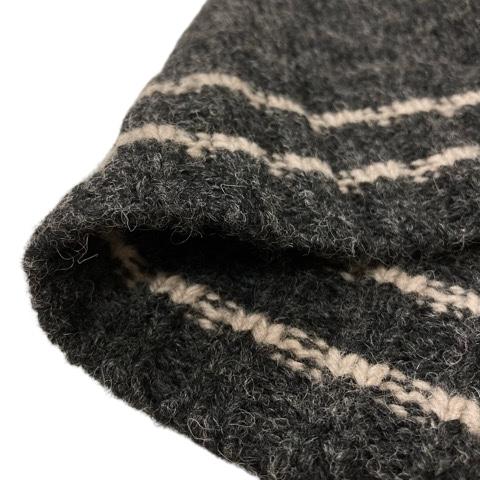 パッゾ PAZZO カーディガン ニット セーター クルーネック ウール 総柄 