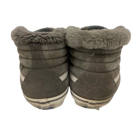 sacai vans SK8-HI 27cm グレー VANS バンズ × sacai スニーカー ハイカット ボア スウェード