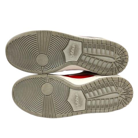 【中古】ディブク DYBBUK スニーカー シューズ ローカット LUCKEY 7 ロゴ 28cm US10 赤 レッド グレー メンズ ディブク DYBBUK スニーカー シューズ ローカット LUCKEY 7 ロゴ 28cm