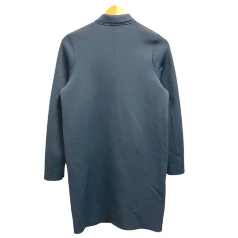 ハリスワーフロンドン Harris Wharf London コート 膝丈 無地 40 紺