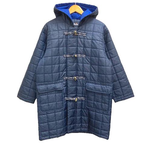 エレッセ ellesse コート ジャケット アウター フード 中綿 140 紺