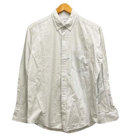 その他ブランド / 60s/ボタンダウン/TOWN TOPIC/長袖シャツ/M/コットン/ストライプ/Vintage クロッシー CLOSSHI シャツ ワイシャツ ボタンダウン コットン