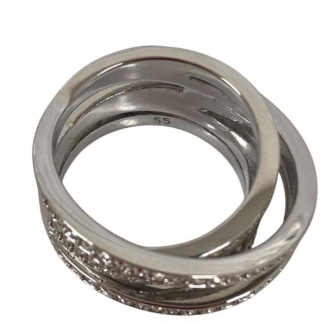 スワロフスキー SWAROVSKI パヴェリング リング 指輪 クリスタル