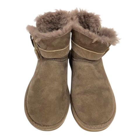 アグ UGG F19016G ムートンブーツ ショートブーツ スエード ボア 