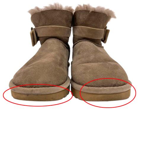 アグ UGG F19016G ムートンブーツ ショートブーツ スエード ボア 