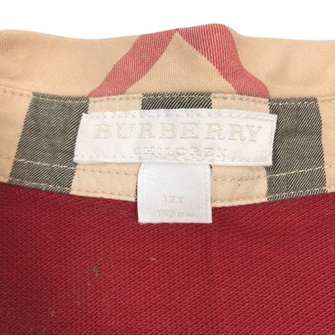 【美品】BURBERRY バーバリー チルドレン ロゴ ポロシャツ 116cm バーバリー チルドレン BURBERRY CHILDREN ポロシャツ ワンポイント