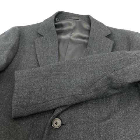 新品未使用　EDIFICE ウールコート EDIFICE - 【EDIFICE】美品 メルトンウールコート 牛革 くるみボタン