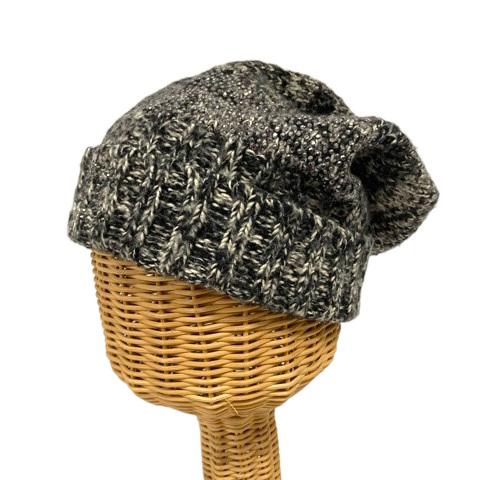 CHANEL（シャネル） CHANEL MP398 ニット帽 シルク混 カシミヤ混