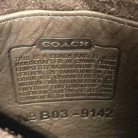 COACH（コーチ） ショルダーバッグ B03-9142 レザー ポシェット 斜め