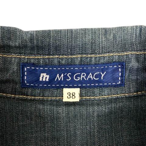 エムズグレイシー M'S GRACY デニムジャケット Gジャン エムズグレイシー M'S GRACY デニムジャケット Gジャン