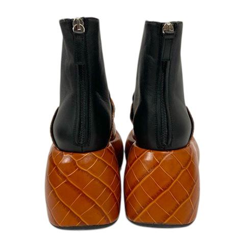 LOEWE（ロエベ） ローファーブーツ ショートブーツ ウエッジソール 型