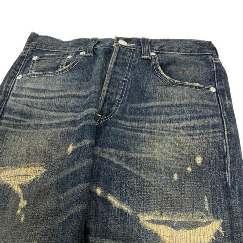Levi's（リーバイス） デニム ジーンズ ダメージ加工 コットン 501