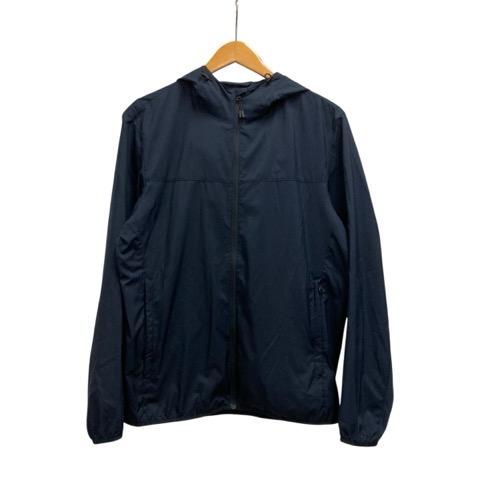 ユニクロ（UNIQLO） ブルゾン 長袖 フード 無地 311-417999 紺