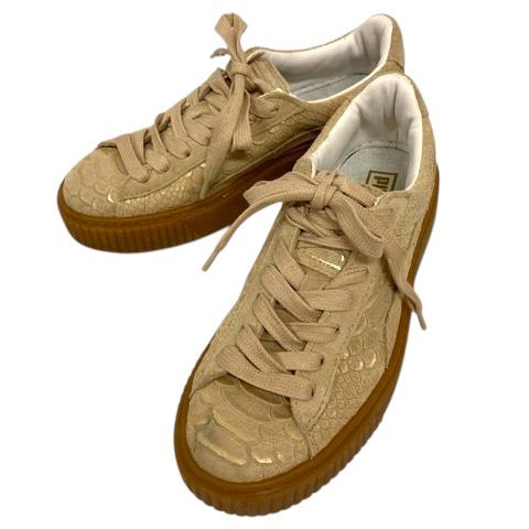 PUMA（プーマ） PUMA 36337702 エキゾチックスキン スニーカー 厚底