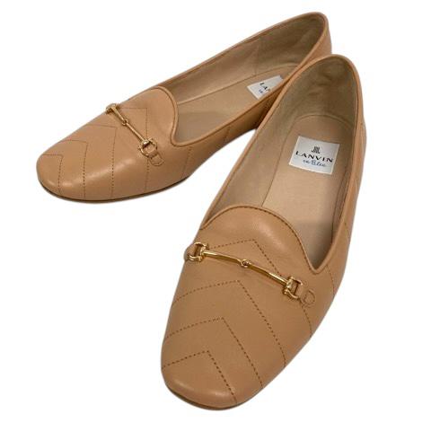 ランバンオンブルー LANVIN en Bleu ビットローファー フラット