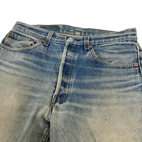 Levi's（リーバイス） デニム ジーンズ ダメージ加工 501XX ボタン裏