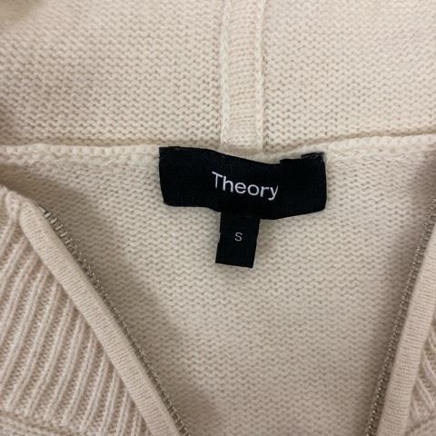 theory（セオリー） ニットパーカー セータ トップス 長袖 フート