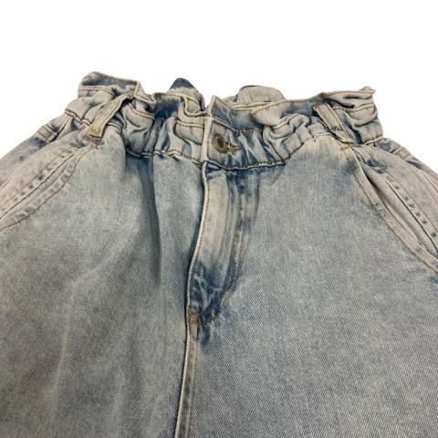 ZARA（ザラ） デニム ジーンズ 無地 ウエストゴム コットン 5862/107