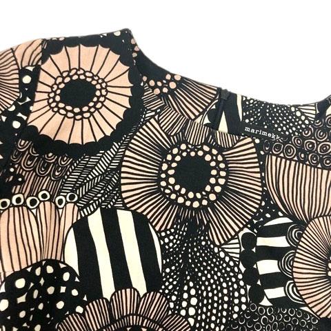マリメッコ marimekko ワンピース クルーネック Aライン