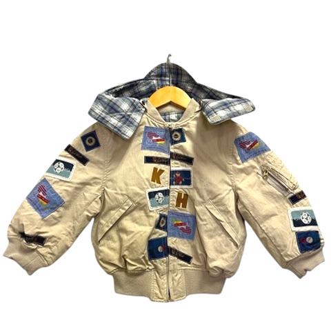 KARL HELMUT カールヘルム キルティングジャケット ブルゾン カールヘルム Karl Helmut ブルゾン ジャケット パッチワーク 中綿 S