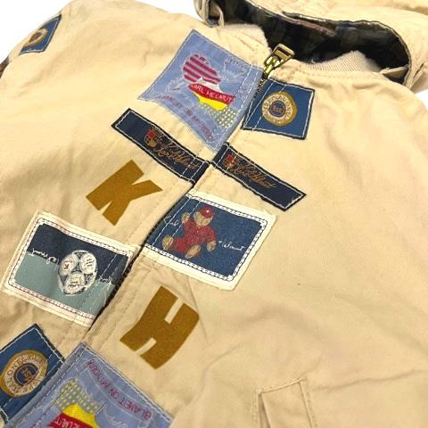 カールヘルム Karl Helmut ブルゾン ジャケット パッチワーク 中綿 S