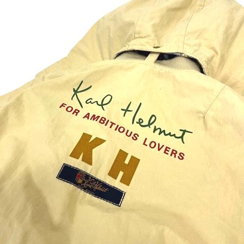 カールヘルム Karl Helmut ブルゾン ジャケット パッチワーク 中綿 S
