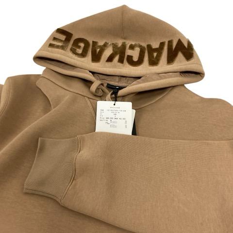 未使用品 マッカージュ MACKAGE パーカー 長袖 ロゴ フード コットン混