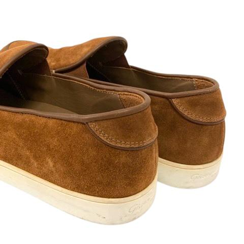 【中古】ジャンヴィトロッシ Gianvito Rossi S20090 スニーカー スリッポン シューズ スエード 40 茶 ブラウン メンズ ジャンヴィトロッシ Gianvito Rossi S20090 スニーカー スリッポン