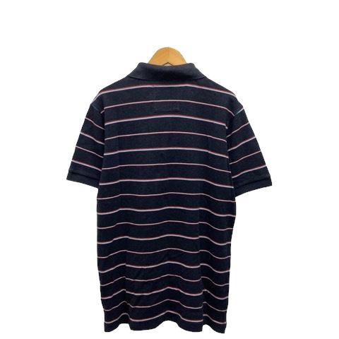 ユニクロ（UNIQLO） ポロシャツ 半袖 ボーダー コットン 345-062077 XL