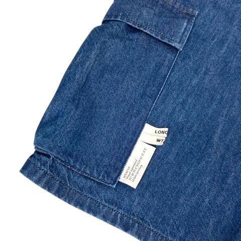 ダブルタップス WTAPS 251WVDT-PTM08 25SS デニムカーゴパンツ ハーフ