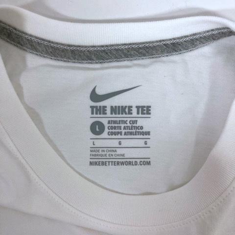 NIKE ナイキ ×SOPHNET. Tシャツ 半袖 コットン ロゴ DB4664-100 L 白  