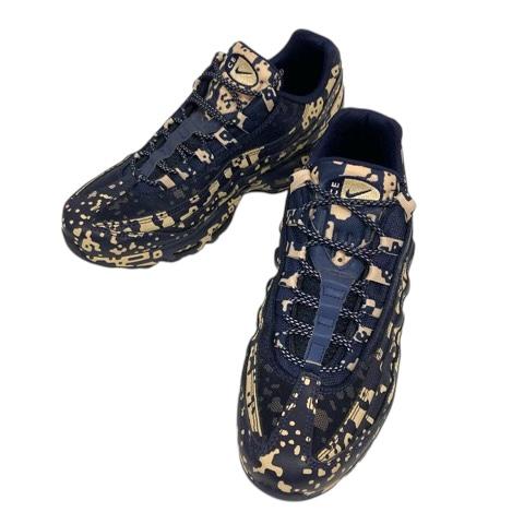 【中古】ナイキ NIKE ×C.E. AV0765-400 Cav Empt Air Max 95 シーイー エアマックス スニーカー 総柄 27.5 紺 ネイビー メンズ NIKE（ナイキ） ×C.E. AV0765-400 Cav Empt Air Max 95 シーイー エア