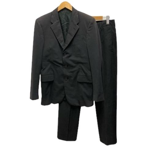 PRADA プラダ コットンセットアップ 46/44 ブラック