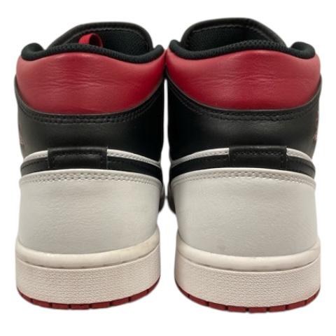 NIKE（ナイキ） エアジョーダン1 ミッド ジムレッド スニーカー