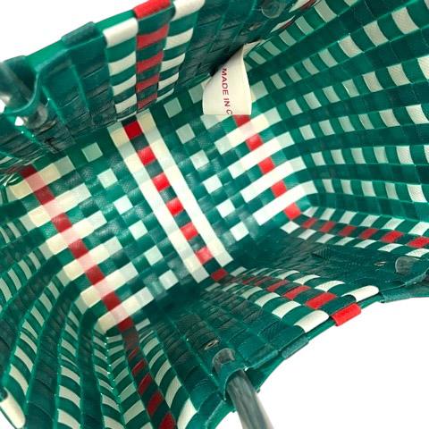 MARNI（マルニ） バスケット カゴバッグ ハンドバッグ ロゴ 緑