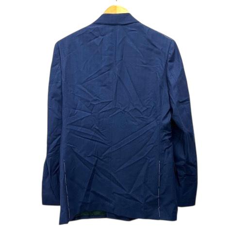 【中古】未使用品 アルチザン ARTISAN スーツ セットアップ フォーマル ダブル ウール混 ストライプ サイドベンツ L 紺 ネイビー メンズ 未使用品 アルチザン ARTISAN スーツ セットアップ フォーマル ダブル