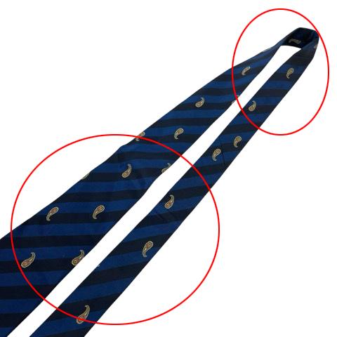 CHANEL（シャネル） ネクタイ レギュラータイ 総柄 ストライプ