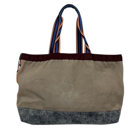 DIESEL（ディーゼル） トートバッグ キャンバス ロゴ 総柄 マルチ 