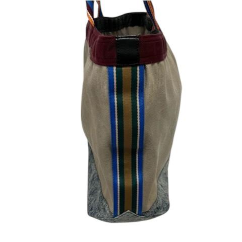 DIESEL（ディーゼル） トートバッグ キャンバス ロゴ 総柄 マルチ 