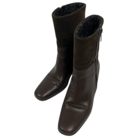 マドラス madras ショートブーツ ゴアテックス サイドジップ 無地 24.0